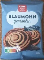 Mängden socker i Blaumohn gemahlen