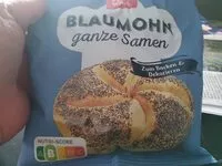 Mängden socker i Blaumohn ganze Samen