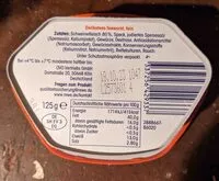 Mängden socker i Delikatess Teewurst