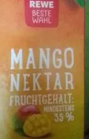 Mängden socker i Mango Nektar