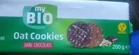 Mängden socker i Oat cookies dark chockolate