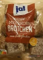 Mängden socker i Mehrkorn Brötchen zum Fertigbacken