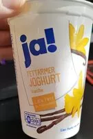 Mängden socker i Fettarmer jogurt vanille