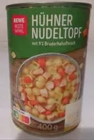 Mängden socker i Hühnernudeltopf