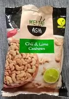 Mängden socker i Chili e lime cashews