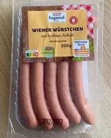 Mängden socker i Wiener Würstchen