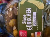 Mängden socker i feine Gürkchen