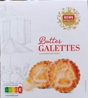 Mängden socker i Butter galettes