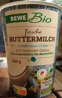 Mängden socker i Bio Buttermilch