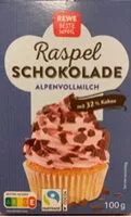 Mängden socker i Raspelschokolade