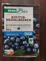 Mängden socker i Bio-Kulturheidelbeeren