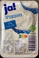 Mängden socker i Speisequark