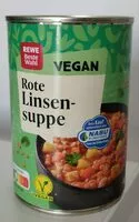 Mängden socker i Rote Linsensuppe