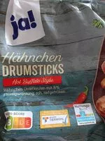 Mängden socker i Hähnchen Drumsticks (Hot Buffalo Style)