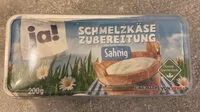 Mängden socker i Ja! Schmelzkäse Zubereitung Sahnig