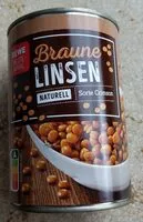 Mängden socker i Linsen braun