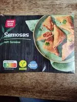 Mängden socker i Samosas mit Gemüse