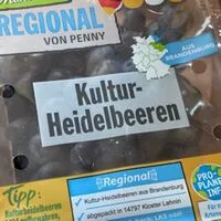 Mängden socker i Kultur-Heidelbeeren