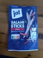 Mängden socker i Salami Sticks