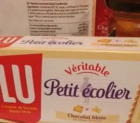 Mängden socker i Petit écolier chocolat blanc