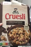 Mängden socker i Cruesli Chocolat Noir