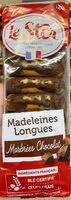 Mängden socker i Madeleines longues marbrées chocolat