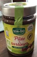 Mängden socker i Pâte à tartiner aux noisettes