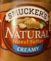 Mängden socker i Natural peanut butter