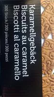 Mängden socker i Biscuits au caramel Quality