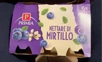 Mängden socker i Nettare di mirtillo