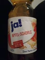 Mängden socker i Ja! Rewe, Apfel Schorle