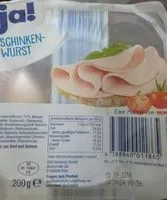 Mängden socker i Schinken-Wurst