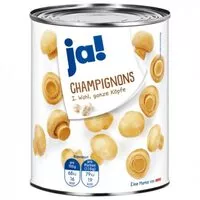 Mängden socker i Champignons Pilze 1.Wahl