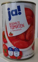 Mängden socker i Geschälte Tomaten in Tomatensaft