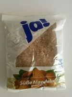 Mängden socker i Süße Mandeln Gemahlen