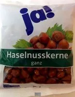 Mängden socker i Haselnusskerne