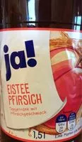 Mängden socker i Ja! Eistee, Pfirsich