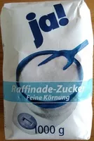 Mängden socker i Raffinade-Zucker