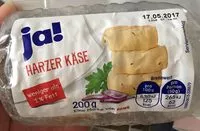 Mängden socker i Harzer Käse