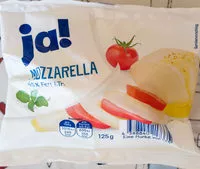 Mängden socker i Mozzarella 45 % Fett i. Tr.
