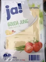 Mängden socker i Gouda Jung 48% Fett i. Tr.