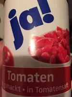 Mängden socker i Tomaten fein gehackt in Tomatensaft