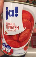 Mängden socker i Geschälte Tomaten in Tomatensaft