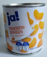Mängden socker i Mandarin-Orangen