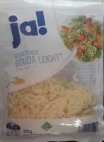 Mängden socker i Geriebener Gouda Leight