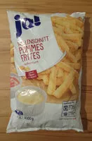 Mängden socker i Wellenschnitt Pommes Frites vorfrittiert