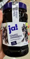 Mängden socker i Schwarze Johannisbeere Konfitüre Extra 50% Frucht