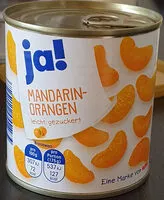 Mängden socker i Mandarin-Orangen
