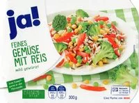 Mängden socker i Feines Gemüse mit Reis, mild gewürzt