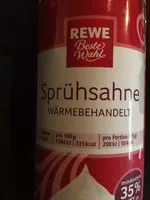 Mängden socker i Sprühsahne